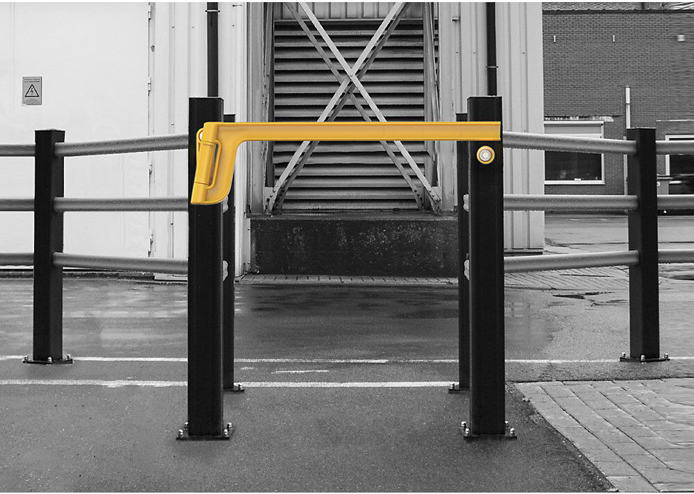 Industrielle Sicherheitstür, SINGLE AXES GATE, LxBxH 1300 x 295 x 60 mm Boplan