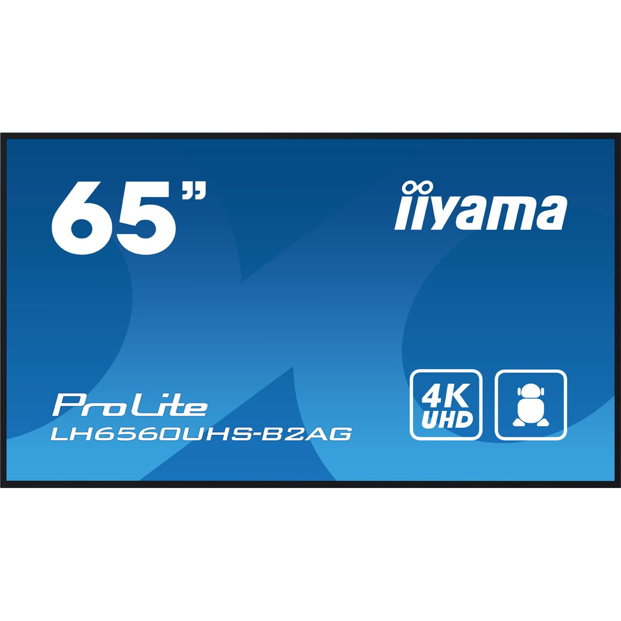 65" (165,10cm) iiyama ProLite LH6560UHS-B2AG schwarz 3840x2160 3xHDMI 2.0