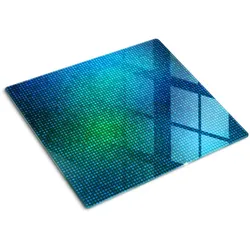 GLASPLATTE 60x52 cm Abstrakt