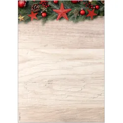 Sigel, Grusskarte + Briefpapier, Weihnachtsbriefpapier