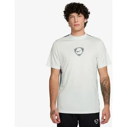 NIKE Academy+ Dri-FIT Fußball Trainingsshirt Herren 101 - summit white/mineral slate/mineral slate M