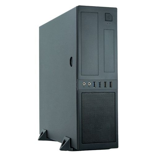 Chieftec Mesh CS-12B Mini Tower 300 Watt schwarz