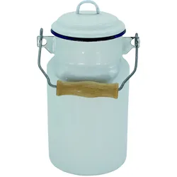 Milchkanne Serie HUSUM emailiert, 1 Liter