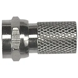 Axing F-Stecker mit Schraubanschluss CFS 0-00 für Kabel mit 7 mm Dmr.