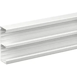 Schneider Electric 5514003 INKA 217-2/72 Unterteil 2500mm, Aluminium weiß RAL9016 TYP: INKA-U 271-2/72 9016  - 3 Meter