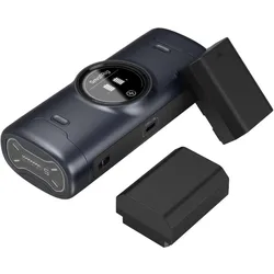 SmallRig 5696 Portable Charger Case Kit for NP-FZ100 Batteries (Kamera Akku, Kamera Akku Ladegerät), Kamera Stromversorgung, Schwarz