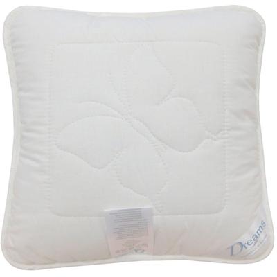 Naturfaserkissen DREAMS "Classic Seide", weiß, B:40cm L:40cm, Bezug: 100% Baumwolle. Füllung: 100% Polyester, Kopfkissen