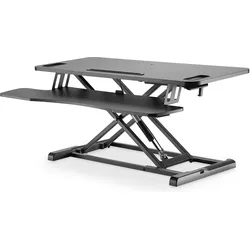 Digitus Schreibtisch Aufsatz, Monitor Erhöhung, Schwarz