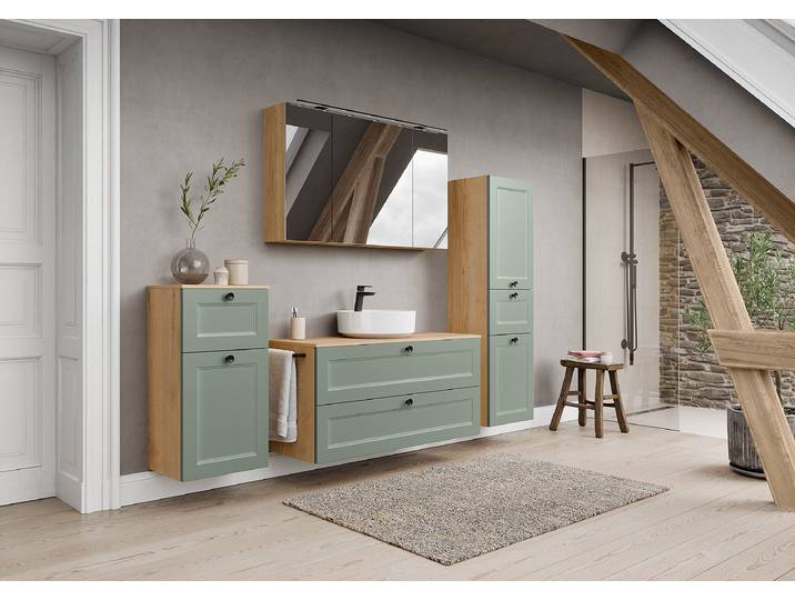 Waschtisch Cascada Typ C 120cm Grün/Schilfgrün