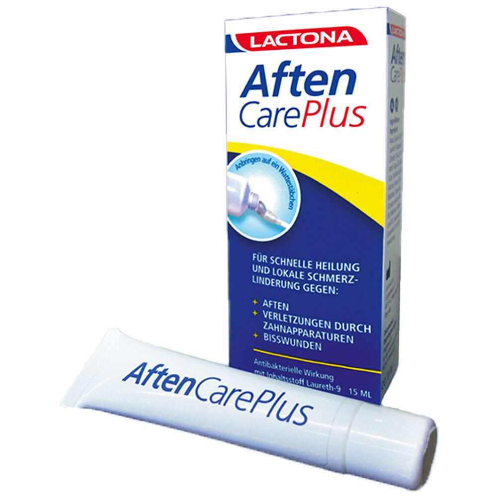 Aften Care Plus Aphthen Schmerzstiller Laureth9 15 ml Gel