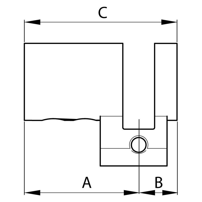 Kaba Gehäuse Halbzylinder RZ Modular (Halbzylinder) (4197)