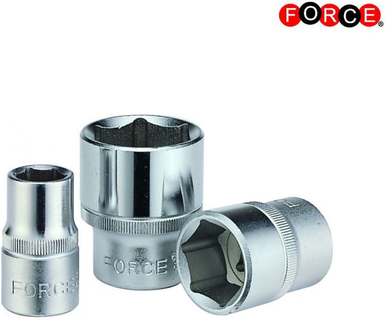 FORCE 54536 Skraldenøgleindsats (Hexagon)