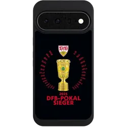 Nivocase Handyhülle für Google Pixel 11 Pro XL Hülle NIVOpure Case Schwarz Offizielles Lizenzprodukt Pokal (Google Pixel 11 Pro XL), Smartphone Hülle, Schwarz