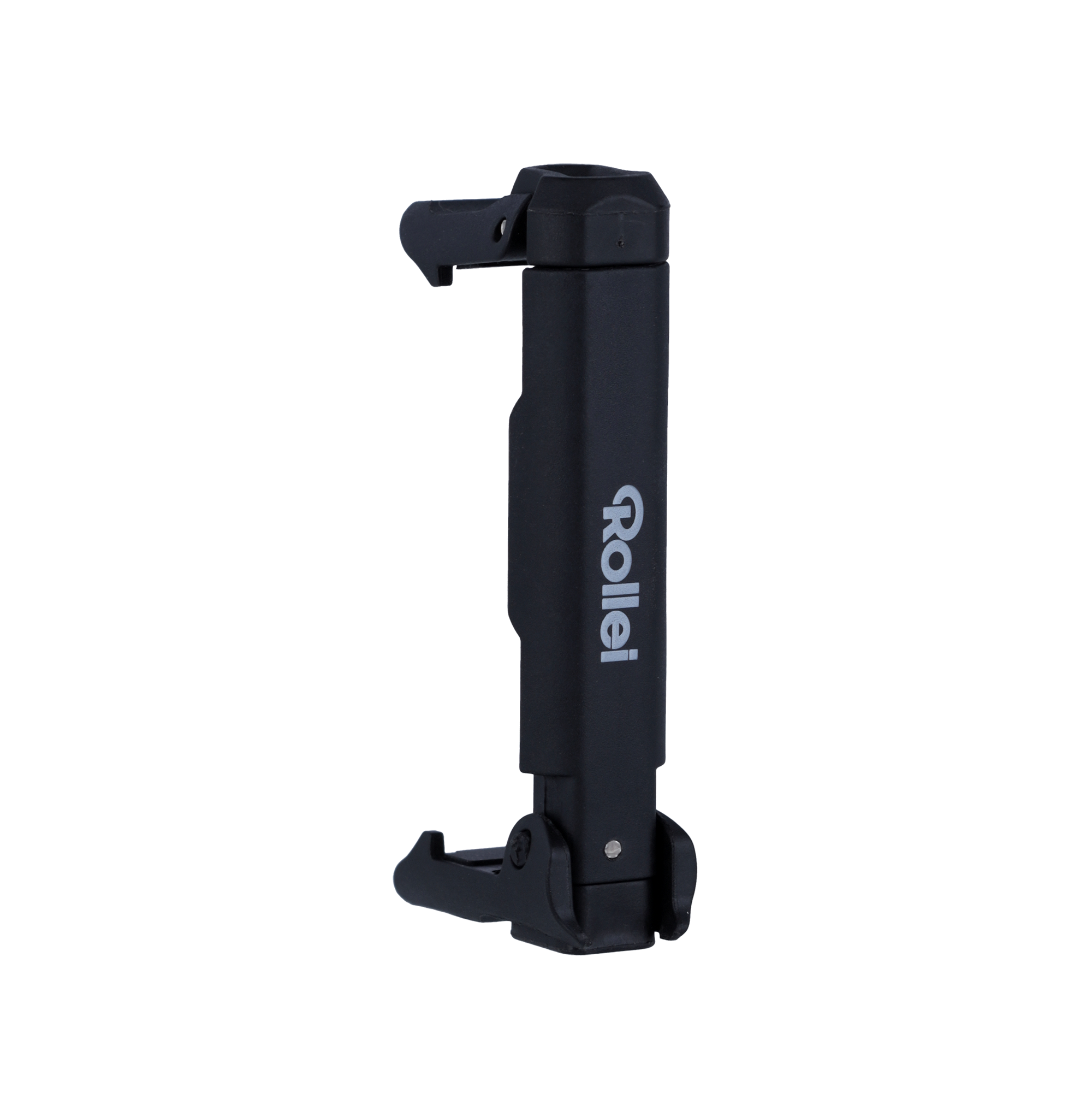 Rollei Smartphone-Halterung für Stativ-Mittelsäule | Breiter Klemmbereich 6,5-8,5 cm 23102