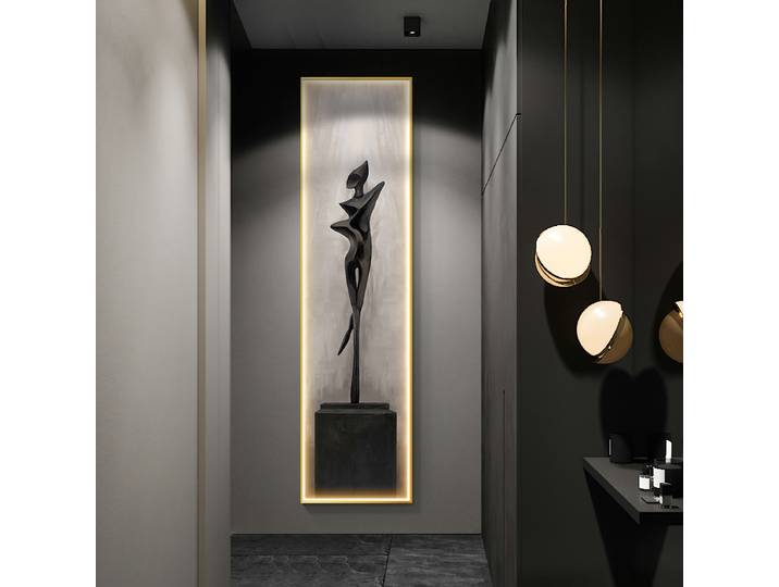 Lampe murale LED moderne abstraite pour salon, cuisine, véranda, couloir, salle à manger, décoration intérieure