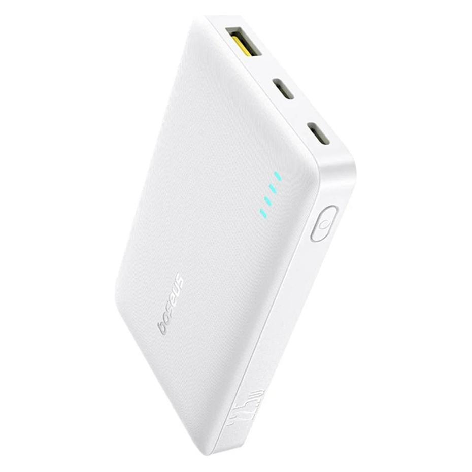 Baseus Powerbank Powerbank EnerFill FP21 10000mAh 22.5W USB-A - USB-C - biały (10000 mAh, 22.50 W) (P1008210D213-00)