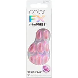 KISS Nails Impress Color Fx Starry - rosa