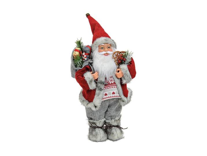 Weihnachtsfigur G.WURM G. Wurm Weihnachtsfigur Weihnachtsmann , mehrfarbig, B:18cm H:30cm, Dekofiguren, Weihnachtsfigur