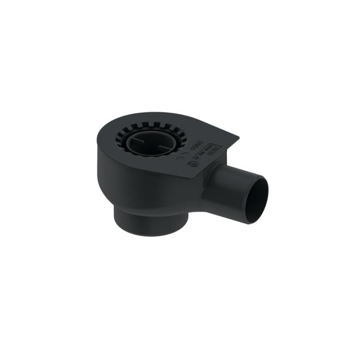 TECE Drainline 650001 Ablauf DN 50, Norm, Auslauf seitlich 0,8 l/s