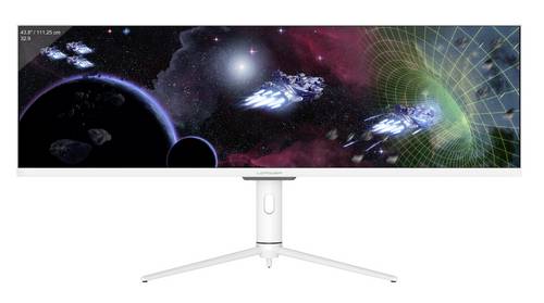 LC Power LC-M44-DFHD-120 Gaming Monitor EEK G (A - G) 111.3cm (43.8 Zoll) 3840 x 1080 Pixel 32:9 4 ms Audio, stereo