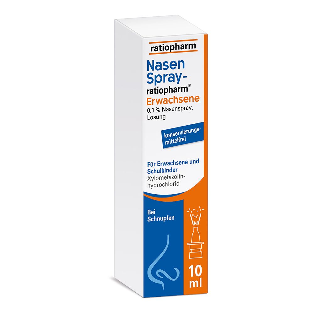 NASENSPRAY-ratiopharm Erwachsene kons.frei 10 ml Nasenspray