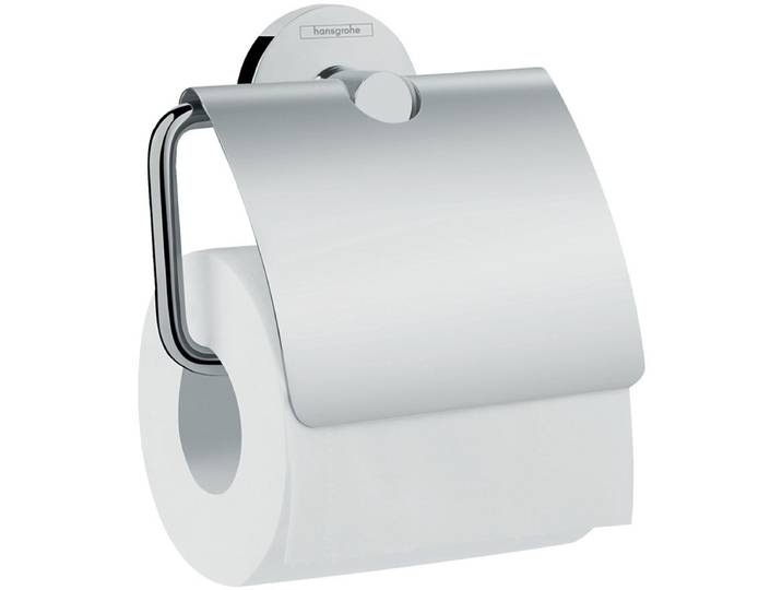 Hansgrohe Logis Universal closetrolhouder m. klep chroom