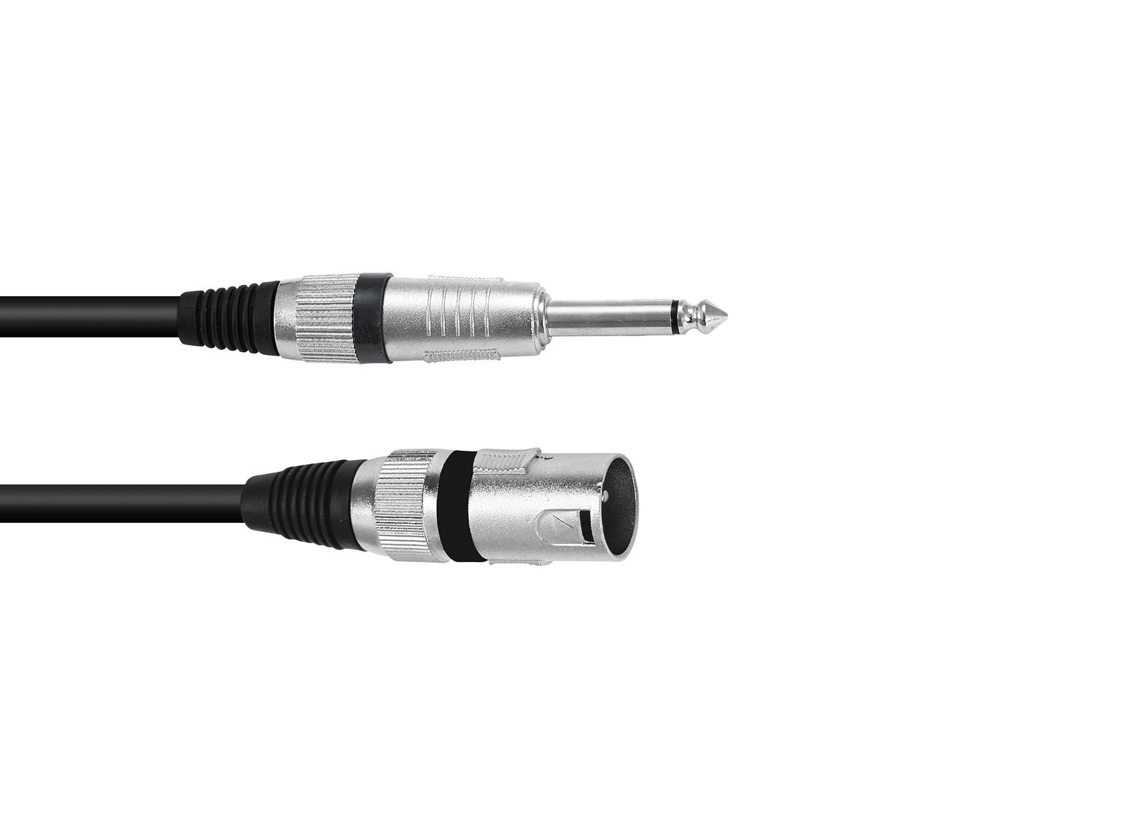 Omnitronic 3022519D XLR-adapterkabel met 3-polige XLR-connector