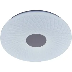 Näve LED Deckenleuchte "PORTO" mit Kristalleffekt d: 48cm