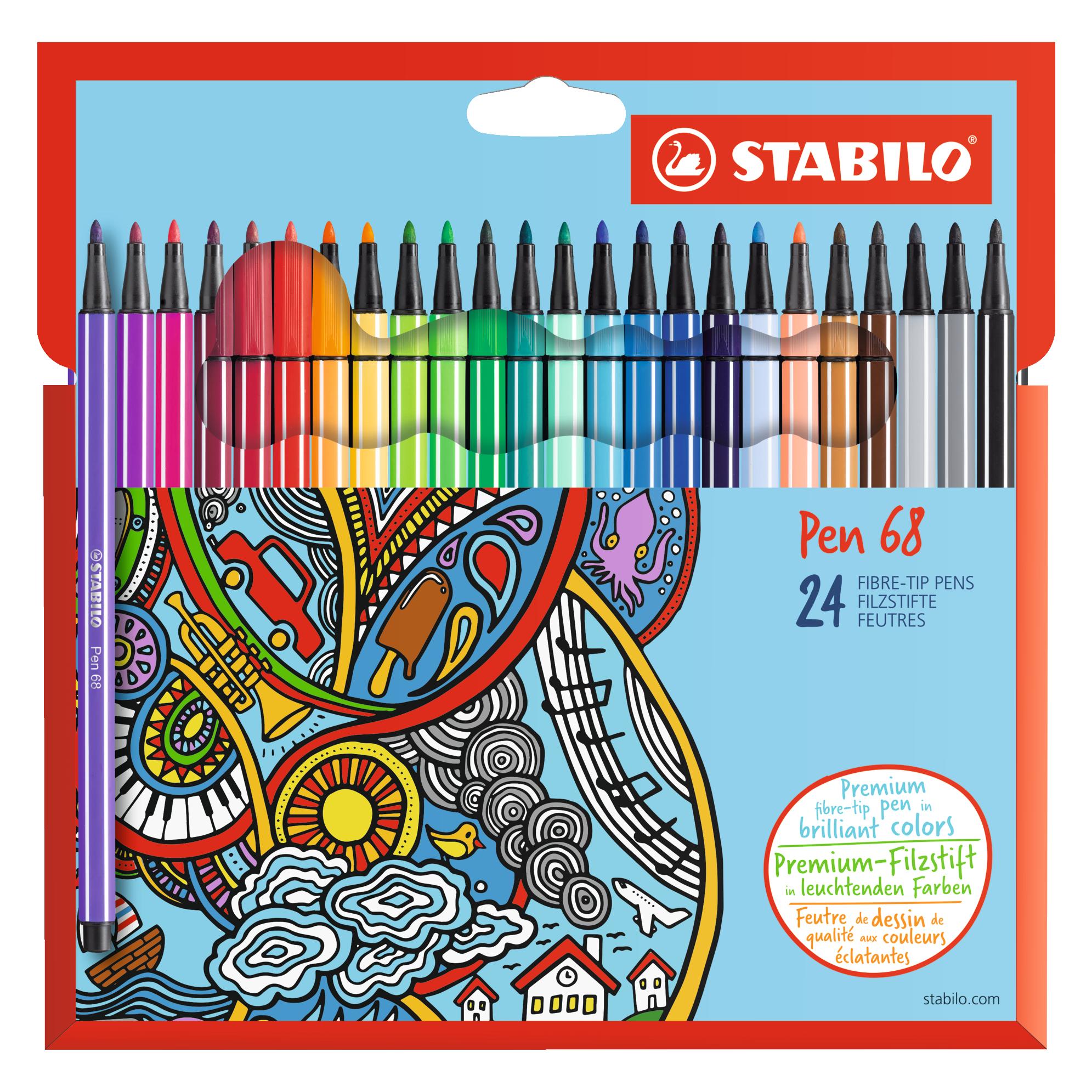Stabilo Pen 68 (24x) (6824-7)