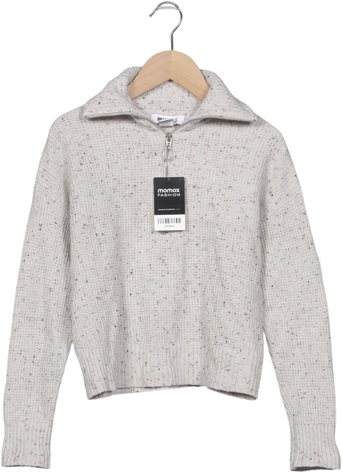 William Rast Damen Pullover, Grau, Gr. XS, Synthetik / Elasthan / Baumwolle - Second Hand