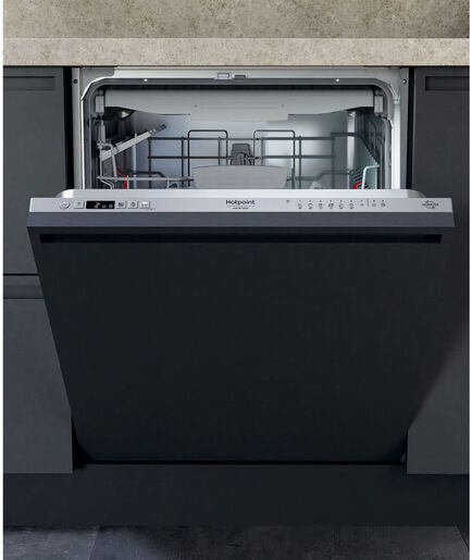 Hotpoint Ariston HA4IFC14BS, Lavastoviglie 60cm, classe C, 14 coperti, 44dBA, cerniere sliding