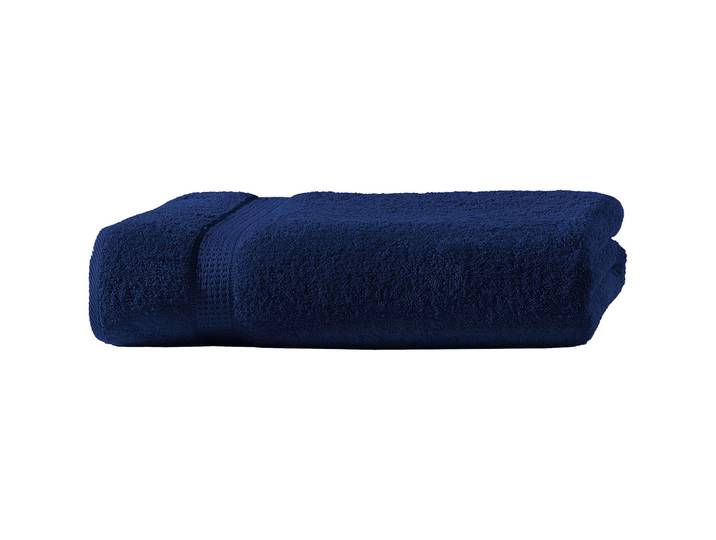 Badetuch 100 x 150 cm, 100% luxuriöse Baumwolle, Frottier Badetuch, navy