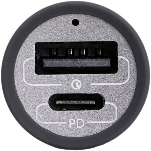 Akyga AK-CH-26 USB Ladegerät 100W 1x USB-C, 1x USB-A QC 3.0, USB PD 3.0 Grau KFZ, LKW GaN, Schnellladegerät