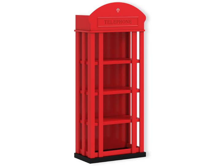 Bücherregal Telephone Box