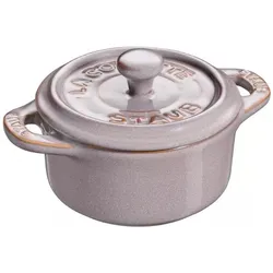 Zwilling Ceramique Cocotte Set, 4-tlg rund Keramik An, Auflaufform, Grau