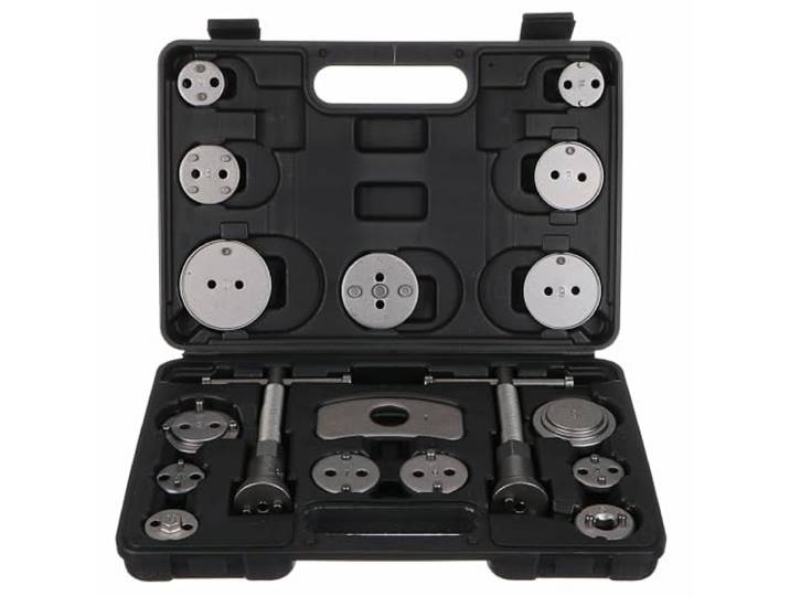 Bremskolbenrücksteller Mechanic Brake Set Black 18, 18-teiliges Set