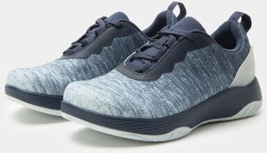 Women's IN8 Natural Toe Shape Supportive Athletic Shoes by Alegria in Blue (Size 7 M)