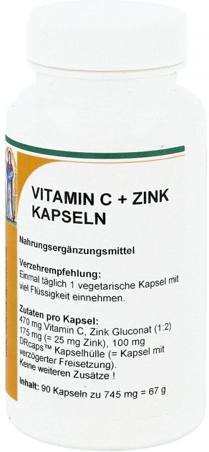 Vitamin C+zink 25 mg Kapseln