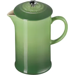 Le Creuset Kaffeezubereiter mit Kolbensystem 1 l Bambusgrün