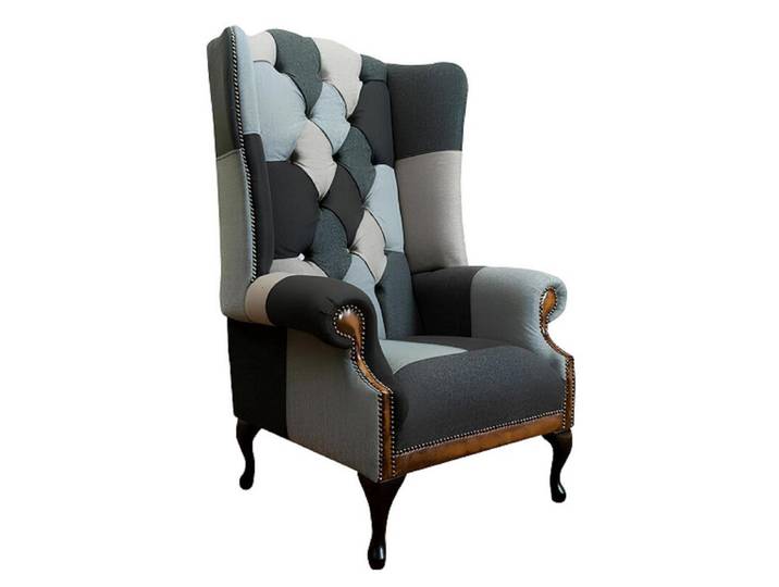 Xlmoebel Ohrensessel Mehrfarbiger Chesterfield Sessel mit elegantem Design und Komfort (Chesterfield Sessel), Hergestellt in Europa