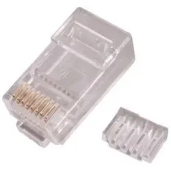 WP Rack & Cabling Wp Europa Stecker Rj45u Cat.6 Flexkabel, Elektronikkabel + Stecker, Transparent