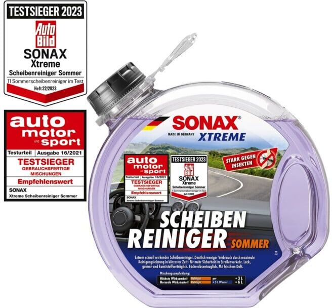 SONAX Xtreme Nettoyant Vitres Été 3L (02724000)