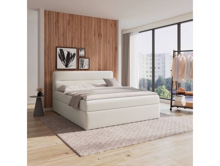 Boxbett 160/200 cm Creme