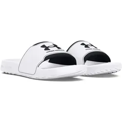 UNDER ARMOUR Ignite Select Slides Badelatschen Herren 100 - white/white/black 51.5