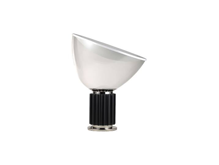Flos - Lampe de table Taccia - Noir - Verre soufflé - Designer Pier Giacomo Castiglioni