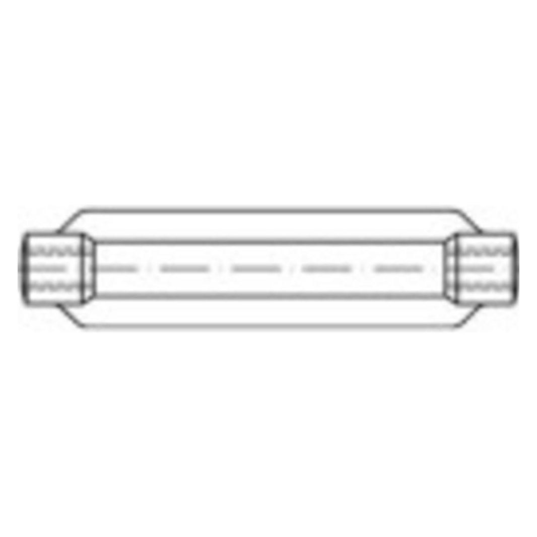 Toolcraft Spannschloss M10 Stahl galvani (136585)