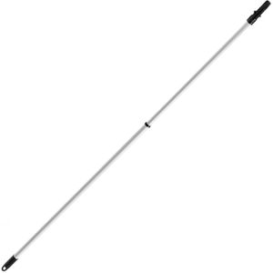 Schuller Stiel 21488, Polo White, 77 - 130 cm, Klick-In System, Teleskopstiel, aus Stahl