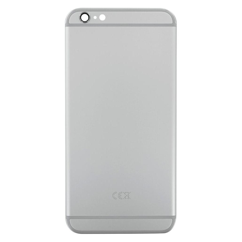 OEM Ersatz iPhone 6 Plus Rückseite grau, ohne Logo (Apple iPhone 6 Plus) (25445756)