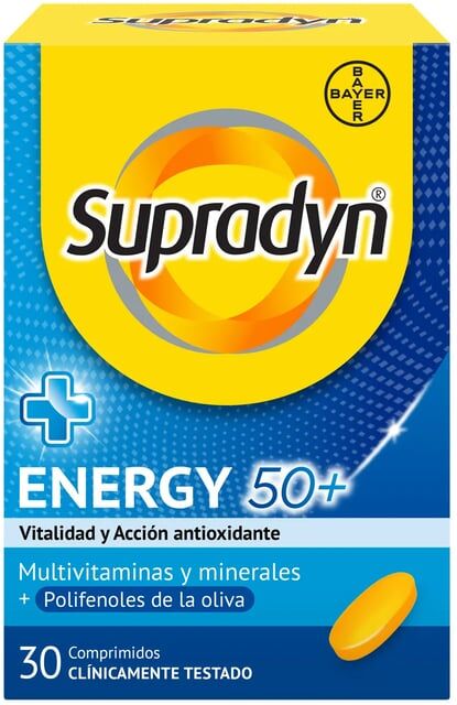 Supradyn Energy 50+ 30 Comprimidos