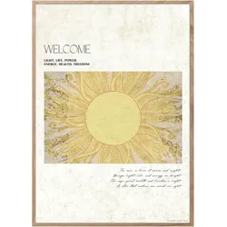 ChiCura, Bilder, Welcome Sun Poster (100 x 140 cm)